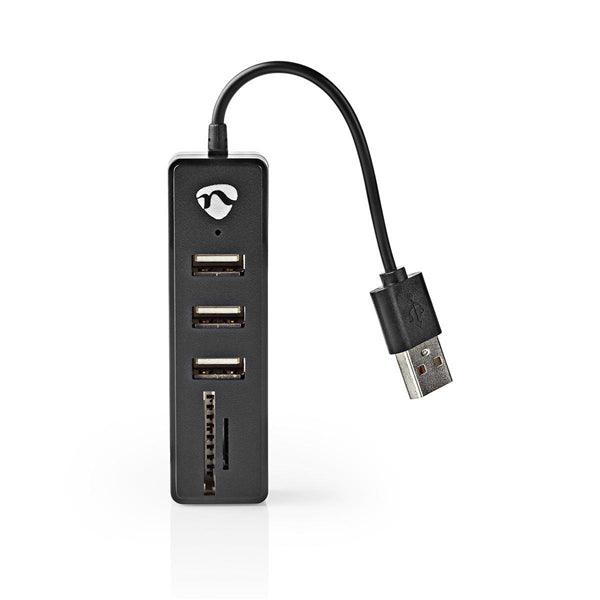 USB-Hub | 3-Port port(s) | USB 2.0 | Stromversorgung über USB | SD & MicroSD / 3x USB - handy.ch