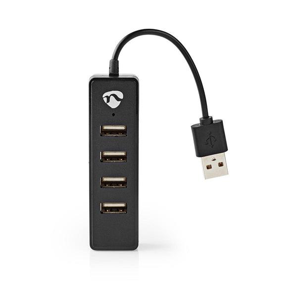 USB-Hub | USB-A Stecker | 4x USB A Female | 4-Port port(s) | USB 2.0 | Stromversorgung über USB - handy.ch