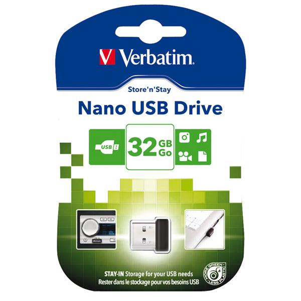 Store 'n'Stay Nano Speicherstick USB 2.0 32GB Schwarz