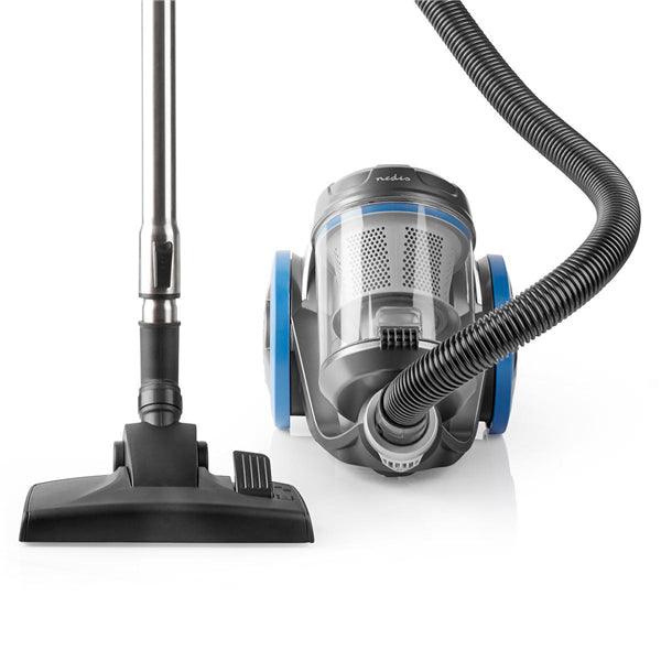 Staubsauger ohne Beutel | Beutellos | 700 W | Staubkapazität: 3.5 l | Kombi-Bürste / Parkettbürste | Aktionsradius: 8 m | HEPA Luftfilter | Anthrazit / Blau - handy.ch
