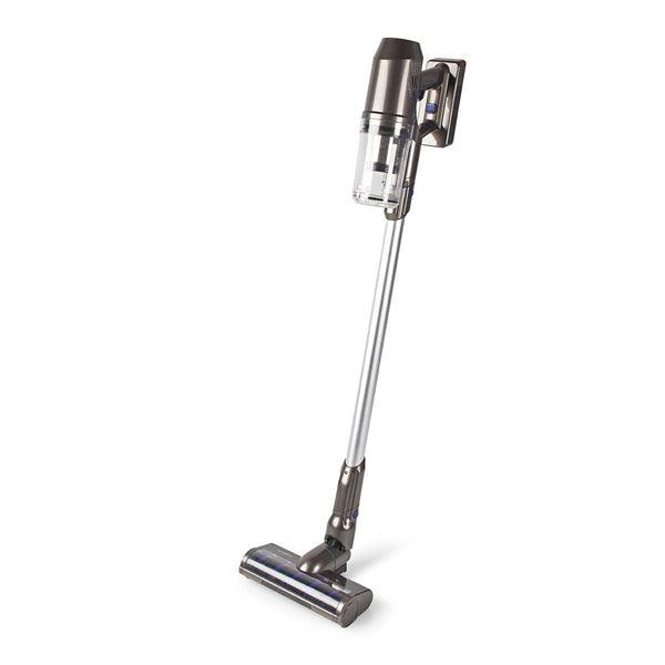 Stick Staubsauger | 200 W | 22.2 VAC | Motorisierte weiche Bürste mit integrierter Beleuchtung | 17000 Pa | HEPA Luftfilter | Blau / Grau - handy.ch