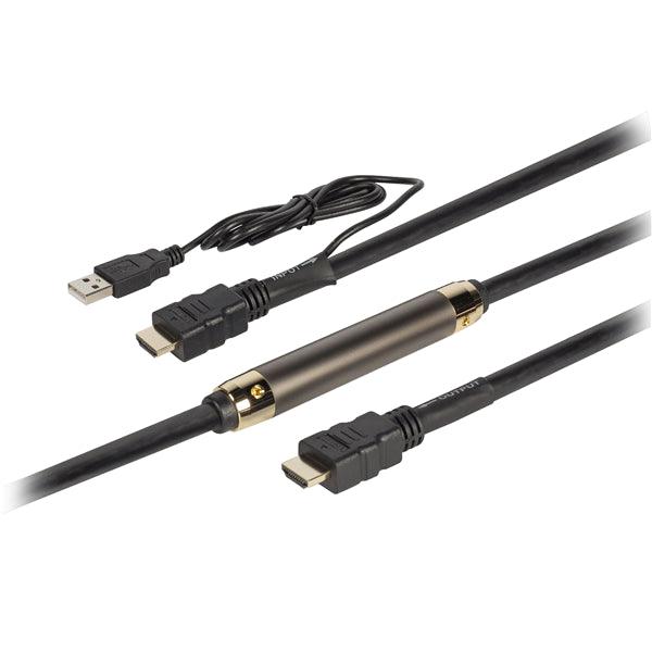 High Speed HDMI Kabel mit Ethernet HDMI Anschluss - HDMI Anschluss 40 m Schwarz - handy.ch