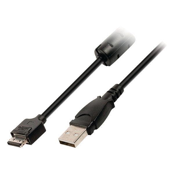 USB 2.0 Kabel USB A male - Canon 12-pol Stecker 2.00 m Schwarz - handy.ch
