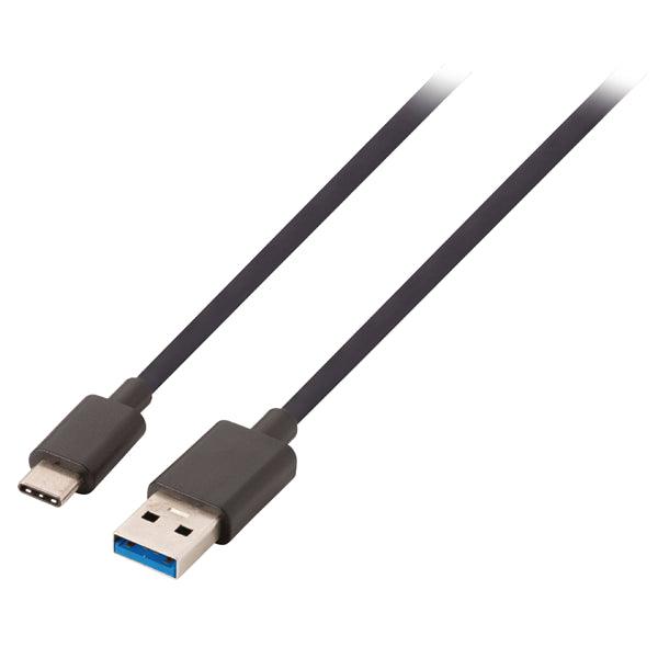 USB 3.1 Kabel USB-C male - USB A male 1.00 m Schwarz - handy.ch