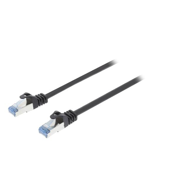 CAT6a S/FTP Netzwerkkabel RJ45 (8P8C) male - RJ45 (8P8C) male 10.0 m Schwarz - handy.ch