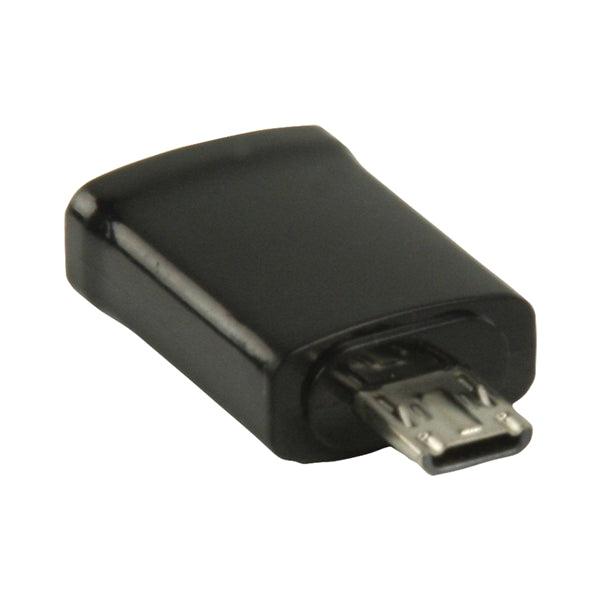 MHL-Adapter USB Micro B 11-pol male - USB Micro B female Schwarz