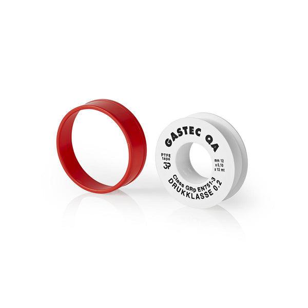 Tread Seal PTFE-Band | 12.00 m | Vorrichtung: Verbindung | Red / Weiss - handy.ch