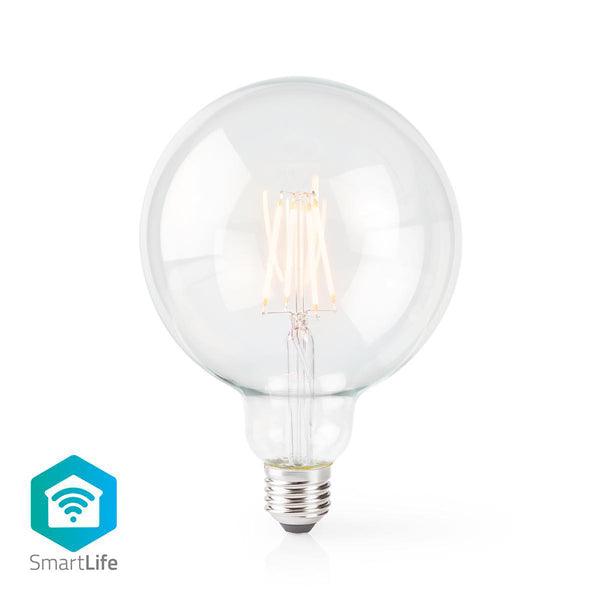 SmartLife LED Filament Lampe | Wi-Fi | E27 | 500 lm | 5 W | Warmweiss | 2700 K | Glas | Android / IOS | G125 | 1 Stück - handy.ch