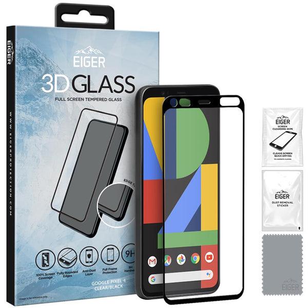 Eiger 3D SP Glass Google Pixel 4 XL Clear/Black - handy.ch
