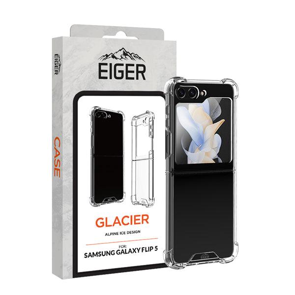 Galaxy Z Flip5 Glacier Case transparent