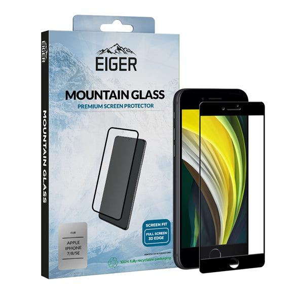 iPhone SE2020/8/7/6s/6 3D-Glas schwarz - handy.ch