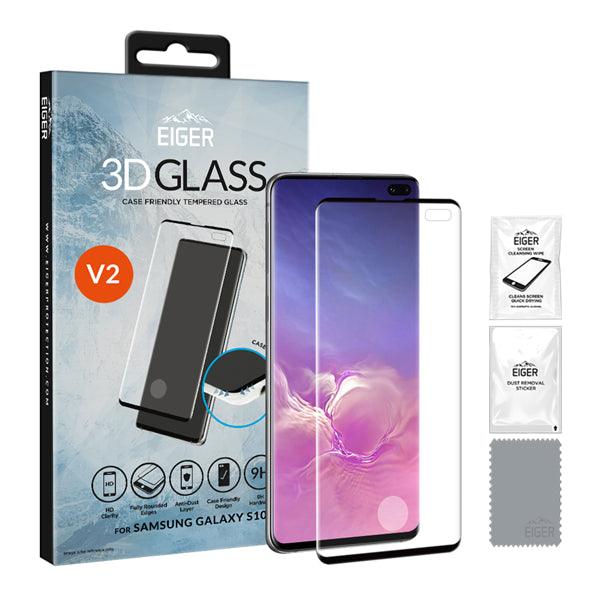Galaxy S10+ 3D-Glas Case Friendly - handy.ch