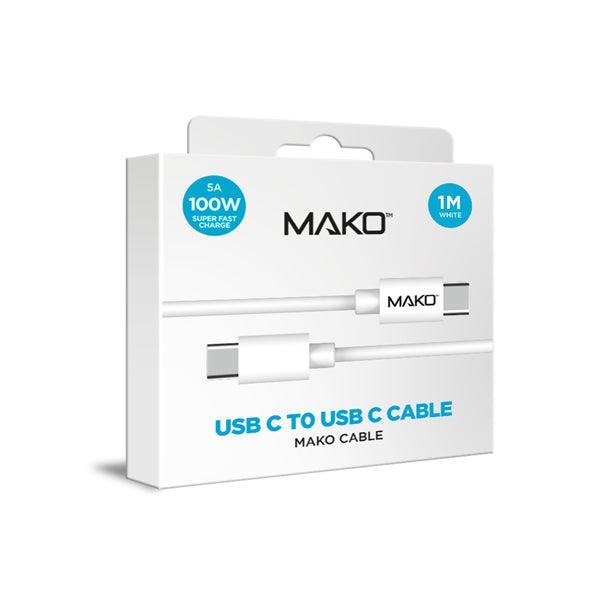 USB-C -> USB-C 1.0m 100W weiss - handy.ch